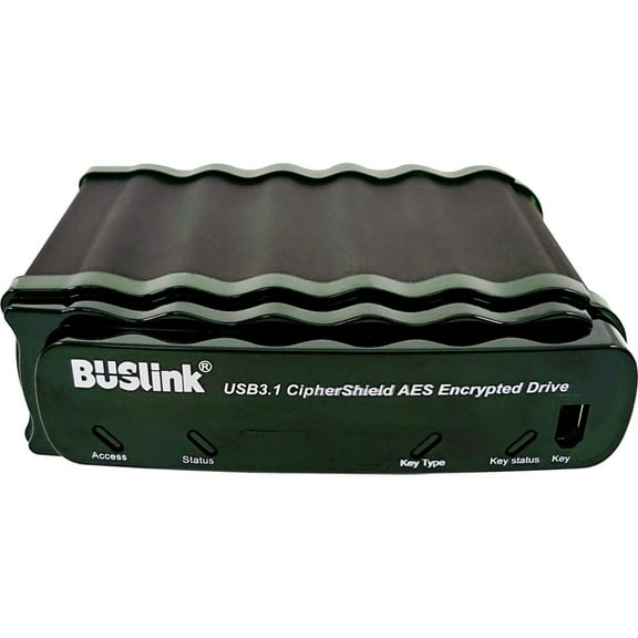 Buslink CipherShield CDSE-2TG2C 2 TB Portable Hard Drive, 2.5" External, SATA, TAA Compliant
