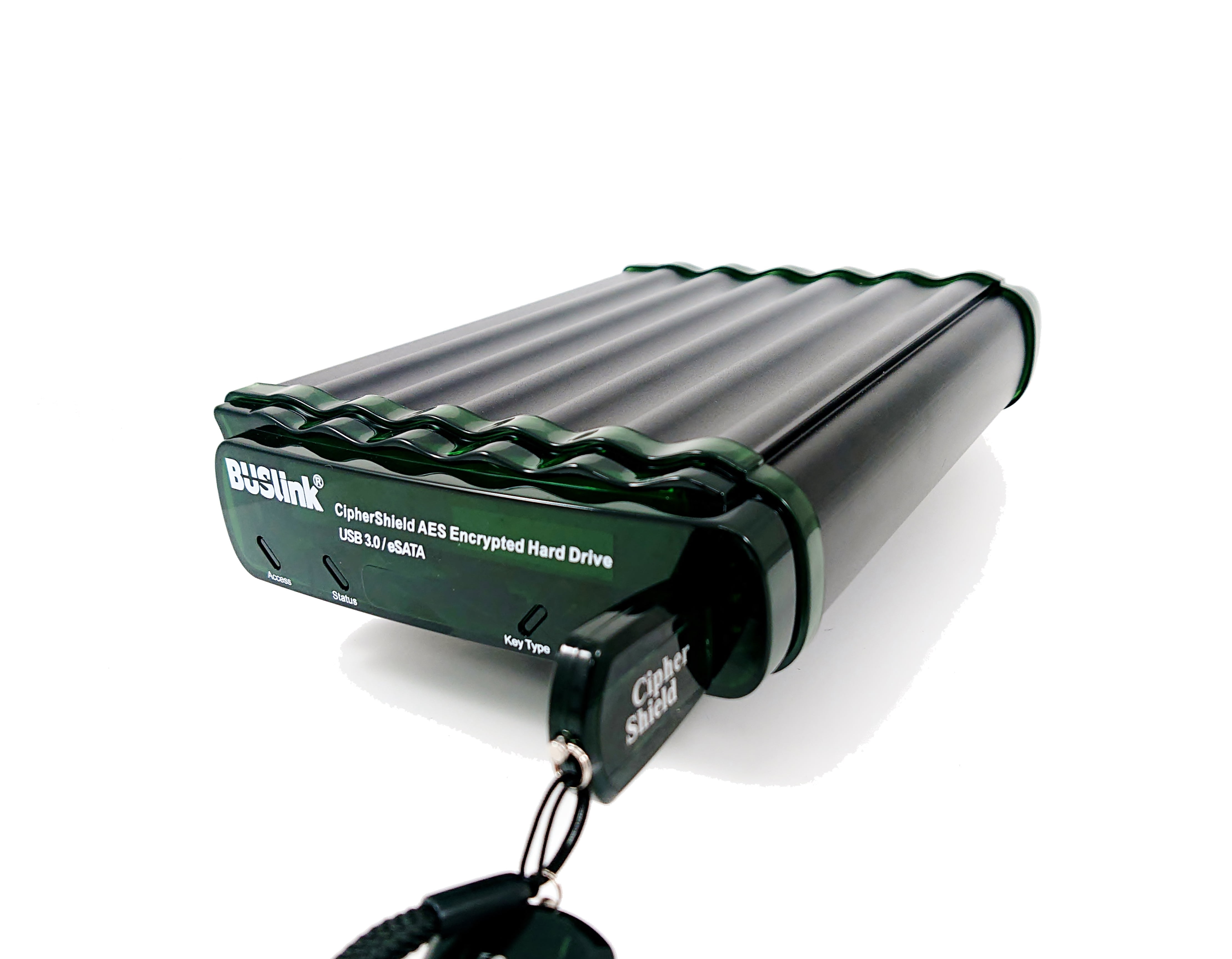 Buslink CipherShield - CSE2TSDSU3M1 2TB SSD - Mode 1 Key 256-bit AES ...