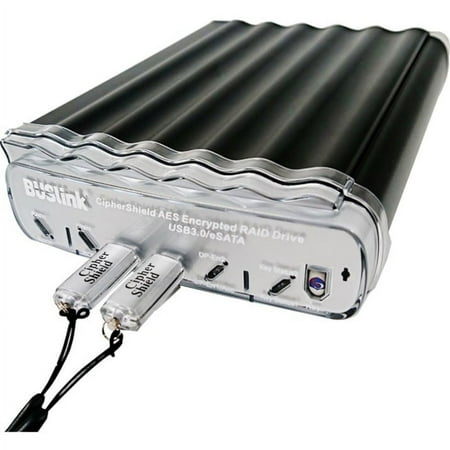 Buslink CipherShield CSX-8TSU3KKB 8 TB Desktop Hard Drive, External, SATA