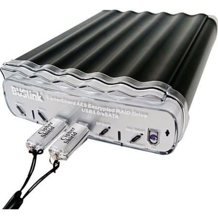 Buslink CipherShield CSX4TSSDU3KKB 4 TB Desktop Solid State Drive, External