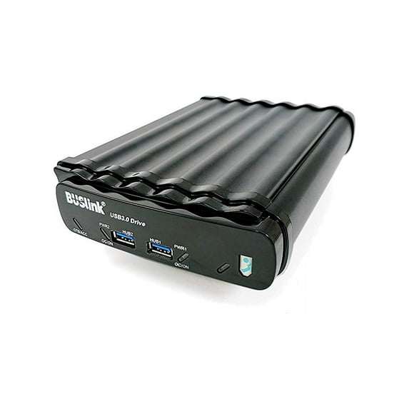 Buslink XP Compliant USB 3.0 with 2-Port Hub External Desktop Hard Drive for All OS (10TB)