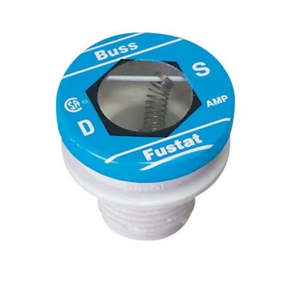 Buss BP-S-12 Dual Element Tamper Proof Plug Fuse 12A