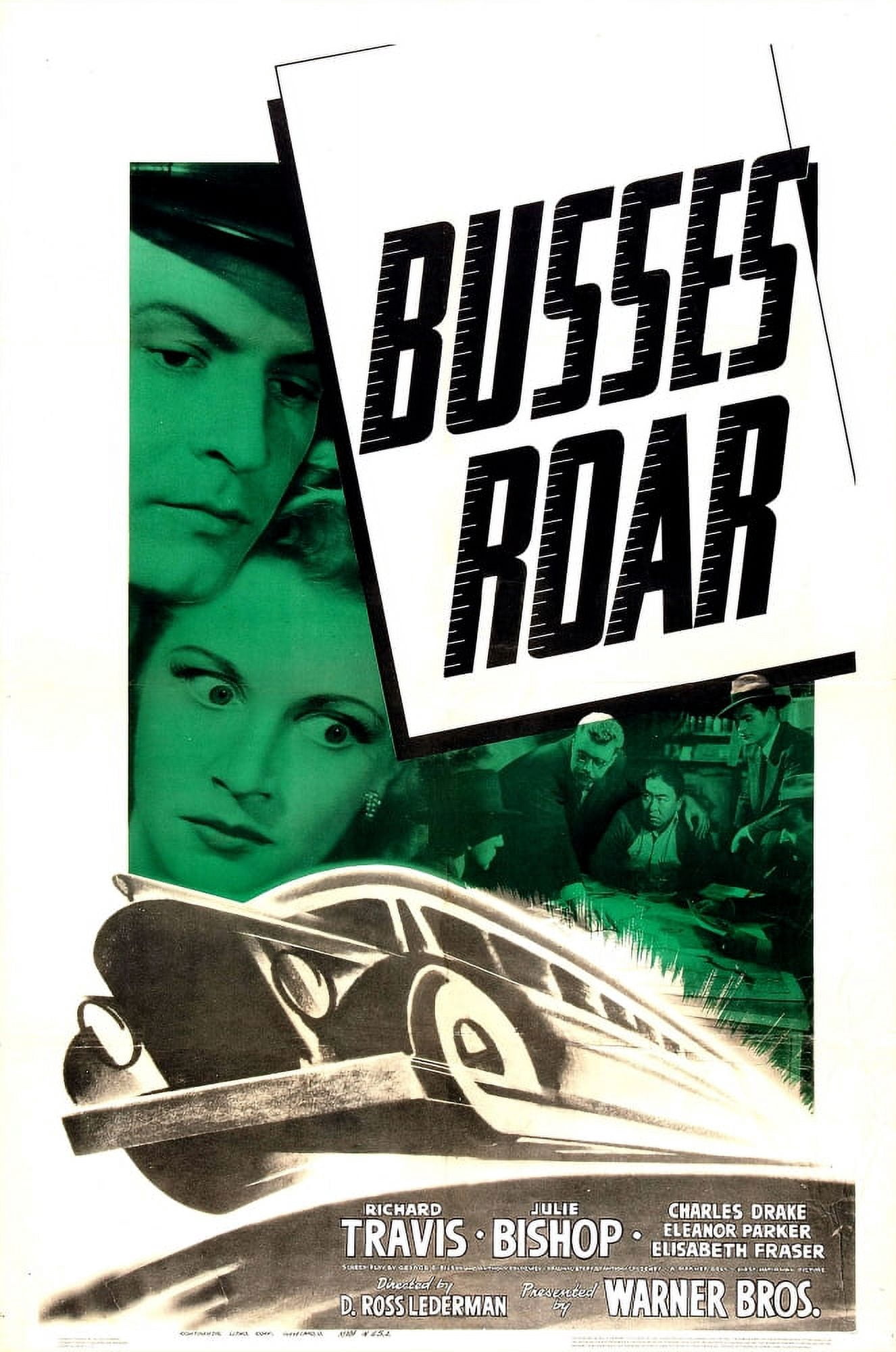 Busses Roar U Canvas Art - (24 x 36)