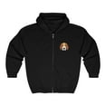 thumbnail image 1 of Bussin Beagle Badge Full Zip Hooded Sweatshirt, 1 of 2