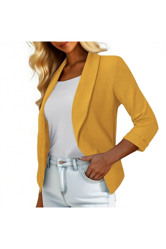 Bussiness Cardigan for Womens Open-Front Athletic Stretch Sweaters Loose Fited Kimono Cover Ups Lounge Breathable Jackets