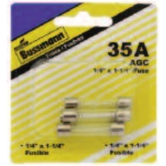 Bussman BP/AGC-5 RP 5 Amp Fuses 5 Count
