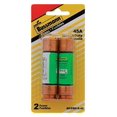 thumbnail image 1 of Bussman BP/FRN-R-45 45 Amp 250Vac Non-Indicating Dual-Element Time Delay Fuse, 1 of 1