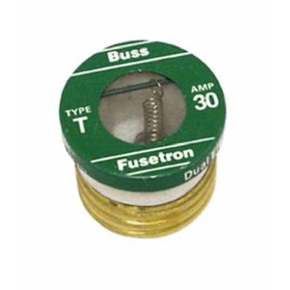 Bussman BP/T-6-1/4 6-1/4 Amp Dual-Element Time-Delay Edison Base Plug Fuse