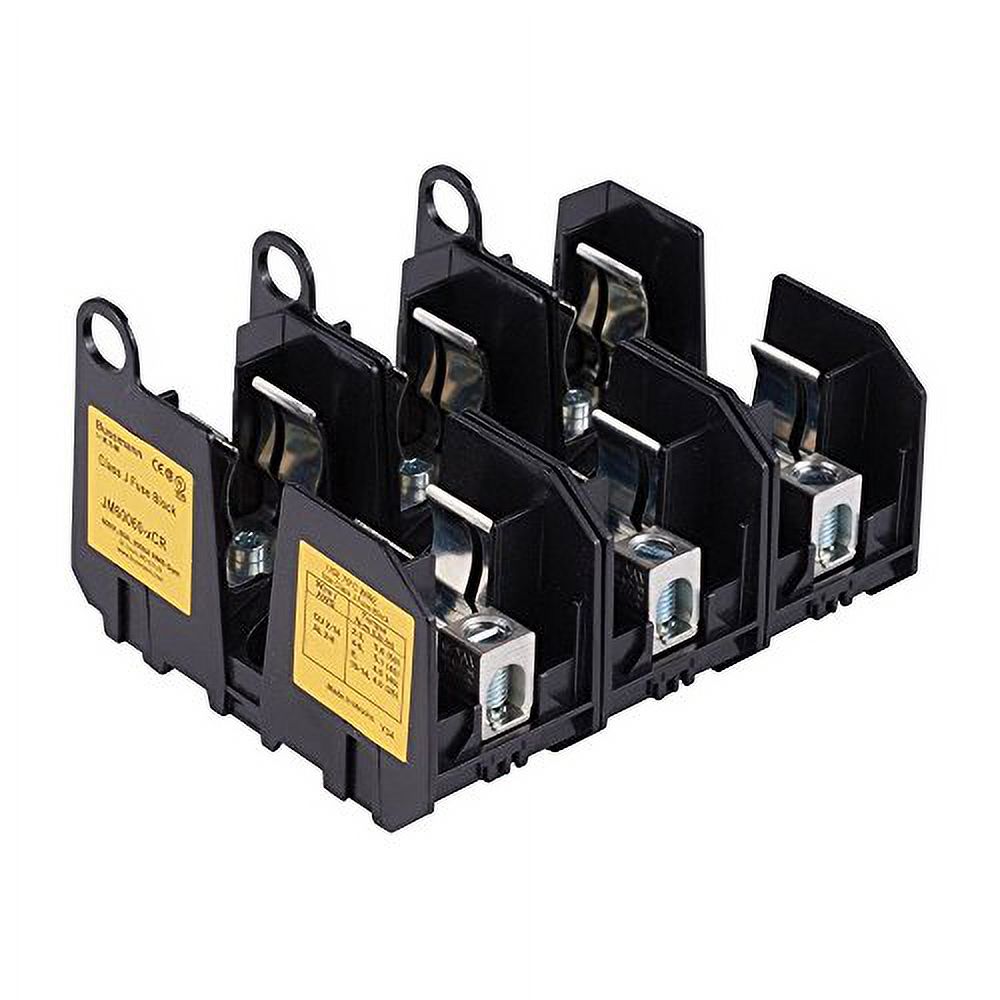 Bussman Class J Fuse Block 600V 60A 3 Pole JM600603CR