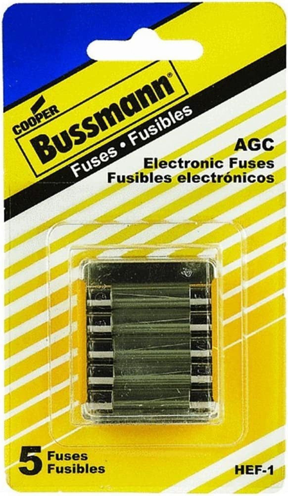 Bussman HEF1 Electronic Fuse Assortment 250 Volt
