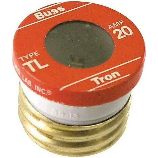Bussman TL20PK4 20 Amp Time Delay Plug Fuses 4 Count