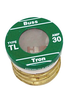 Bussman TL-30PK4 30 Amp TL Edison Plug Time Delay Fuse 4 Count