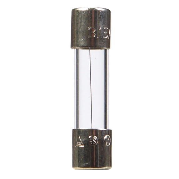 Bussmann GMA-3.15-R Gma-3.15-R 3.15 Amps Fast Acting Glass Fuse 5 pc