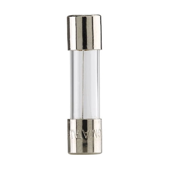 Bussmann 6 amps Fast Acting Glass Fuse 2 pk - Total Qty: 1; Each Pack Qty: 2; Total Items Rec: 2