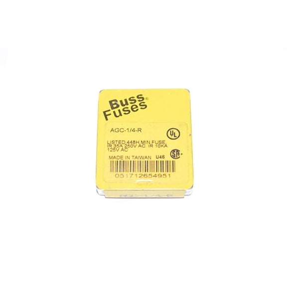 Bussmann AGC-1/4-R (1 EACH)