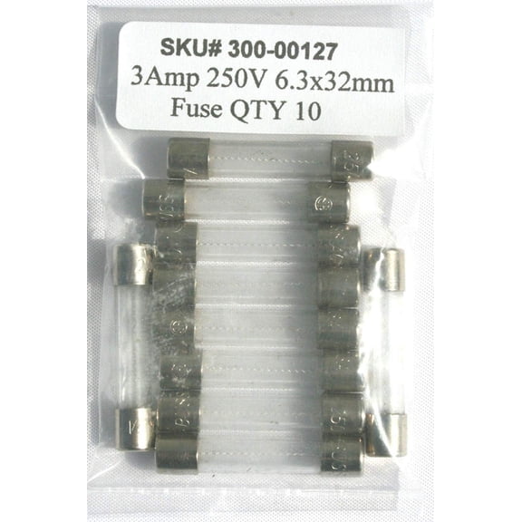 Bussmann AGC-3-R (10 EACH)