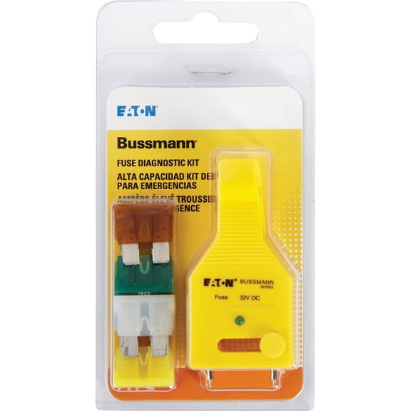 Bussmann ATC Fuse Assortment with Diagnostic Tester - Single Pack