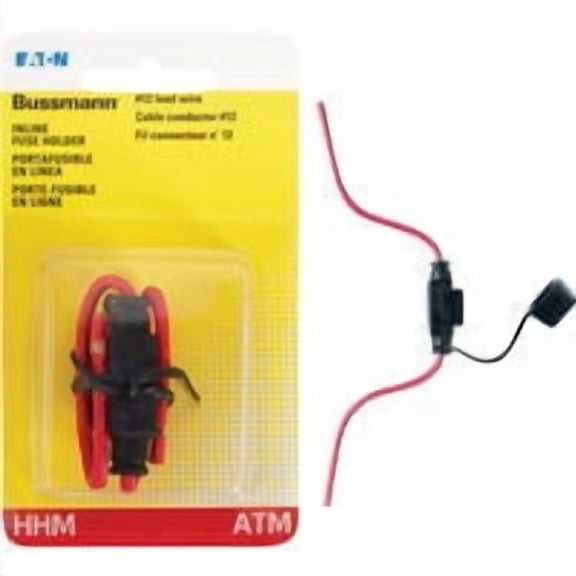 Bussmann ATM Inline Fuse Holder - Pack of 4 Everyday Supply Pack