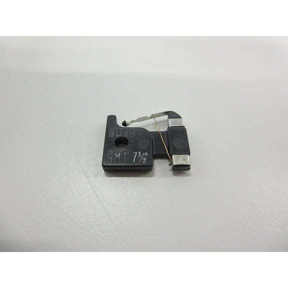 Bussmann BK/GMT-7-1/2A Fast-Acting Fuse 7-1/2 Amp 125 Volt AC 60 Volt DC Snap-In Mount Quick Connect