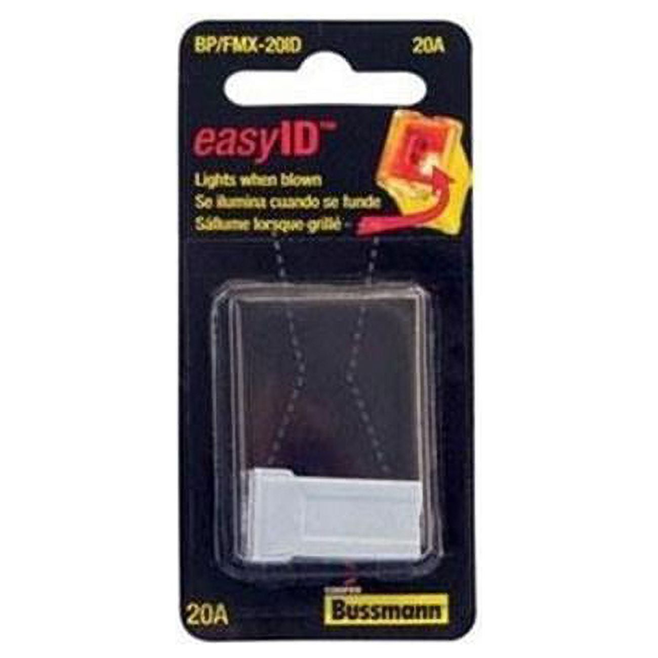Bussmann BP/FMX20ID Easy ID Slow Blow Female MAXI Fuse with LED
