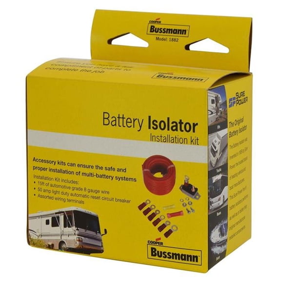 Bussmann Battery Isolator Installation Kit