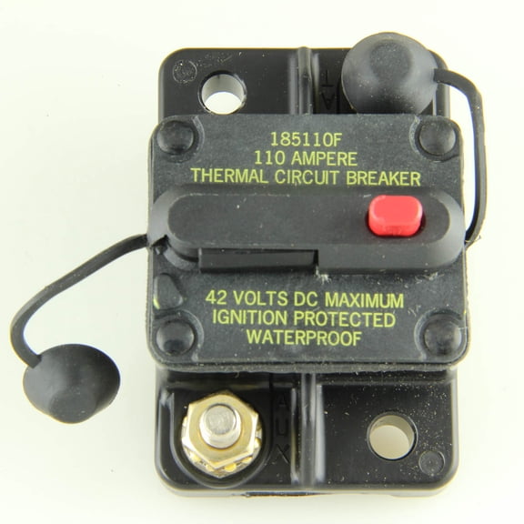 Bussmann CB185-110 Surface-Mount Circuit Breakers, 110 Amps (1 per pack)