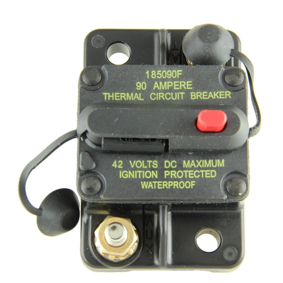 Bussmann CB185-90 Surface-Mount Circuit Breakers, 90 Amps (1 per pack)