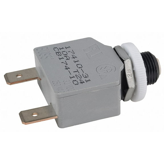 Bussmann Circuit Breaker,10A,Manual Reset,250VAC CB174-10