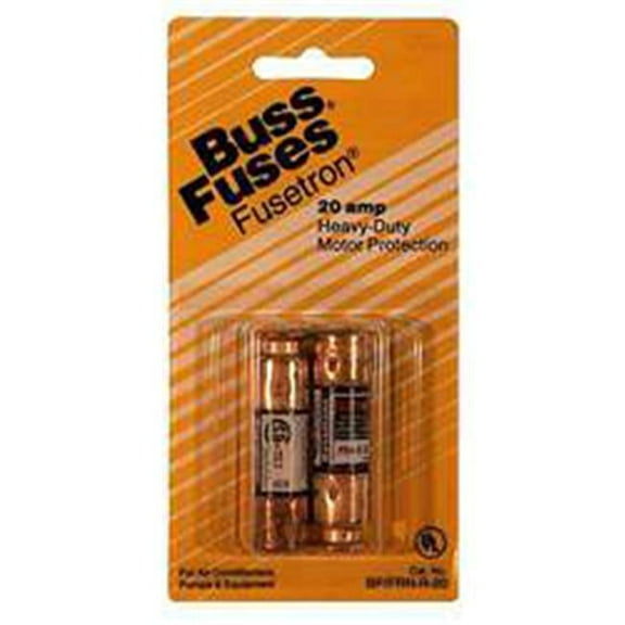 Bussmann - Cooper BP-FRN-R-20 2 Count 20 Amp 250 Volt Time Delay Fuse