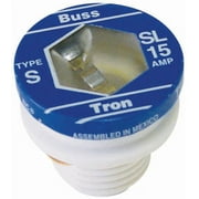 Bussmann - Cooper SL-15PK4 4 Count 15 Amp Time Delay Plug Fuses