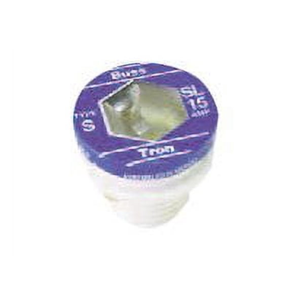Bussmann - Cooper SL-15PK4 4 Count 15 Amp Time Delay Plug Fuses