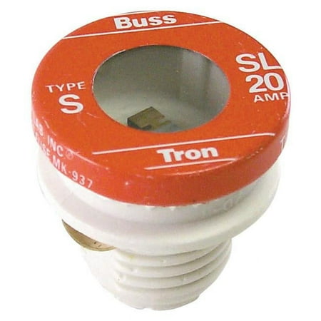 Bussmann - Cooper SL-20PK4 4 Count 20 Amp Time Delay Plug Fuses