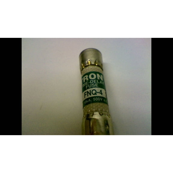 Bussmann FNQ-4, 4 Amp (4A) 500V Midget Time-Delay Class CC Fuse