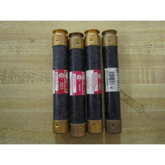 Bussmann FRS-R-1 Fusetron Fuse FRSR1 (Pack of 4) - New No Box