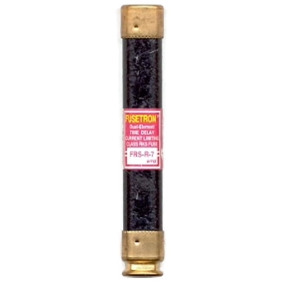 Bussmann FRS-R-7 7 Amp Fusetron Dual Element Time-Delay Current Limiting Class RK5 Fuse, 600V UL Listed