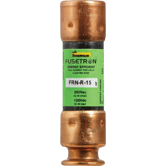 Bussmann Fuse RK5 - 15 Amp, 250 V, Current Limiting  Residential Use, Standard Application