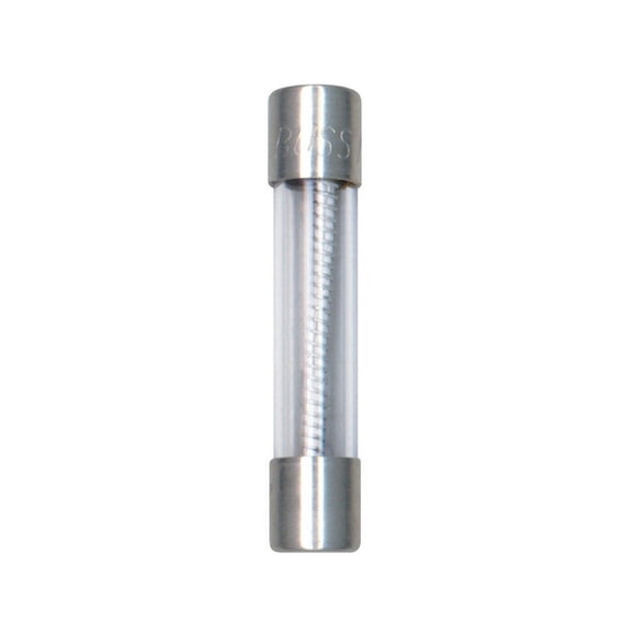 Bussmann Fuse Small Dimension, Time Delay 7 Amp 250 V Glass Tube