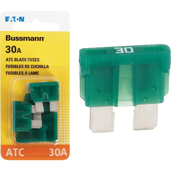 Bussmann Fuses BP/ATC-30-RP 30A Automotive Blade Fuse
