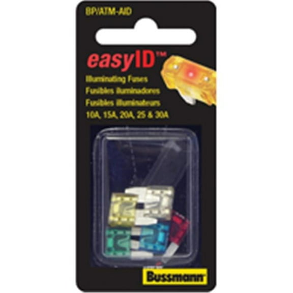 Bussmann Fuses  Easy Id Atm Fuse Assortment