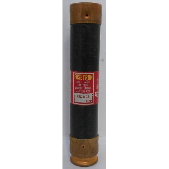 Bussmann Fusetron Dual Element Time Delay Class RK5 600VAC Fuse FRS-R-35 35A