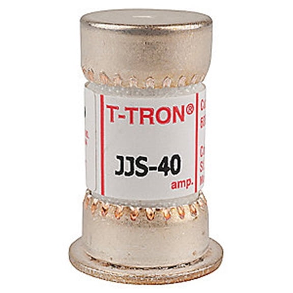Bussmann JJS-40 (JJS40, BP/JSS-40, JSS-40BC) 40 Amp (40A) 600V Midget, Fast Acting, Class T Midget Cartridge Fuses, Fas