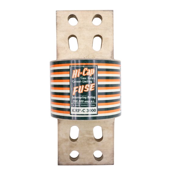 Bussmann KRP-C-3000 Current Limiting, Time-Delay Fuse, Class L, 3000-Amp, 600V