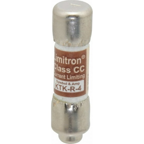 Bussmann KTK-R-4 Class CC Rejection Feature Melamine , Fast Acting,KTK, 4A,600V