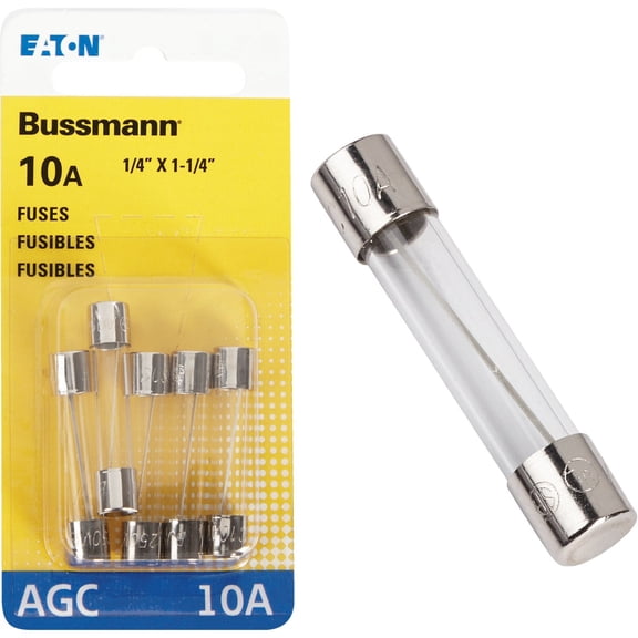 Bussmann RV Trailer Camper Trailer Wiring 10 Amp Fuse Cooper BP/AGC-10-RP