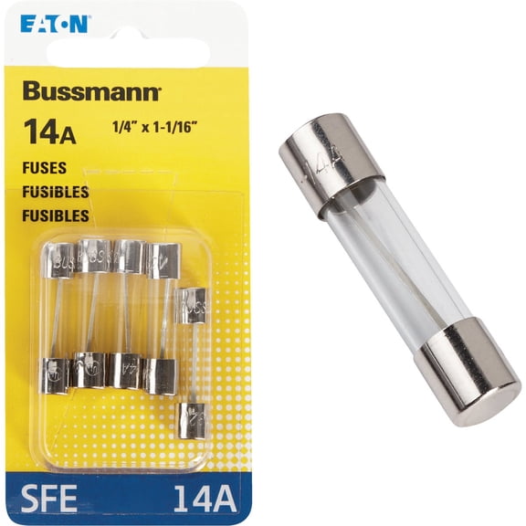 Bussmann RV Trailer Camper Trailer Wiring 14 Amp Fuse Cooper BP/SFE-14-RP