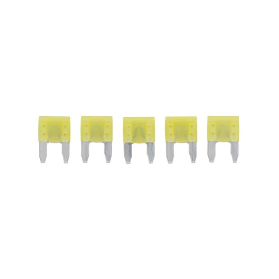 Bussmann Series 5 Count ATM / Mini 20 Amp Automotive Fuse Pack