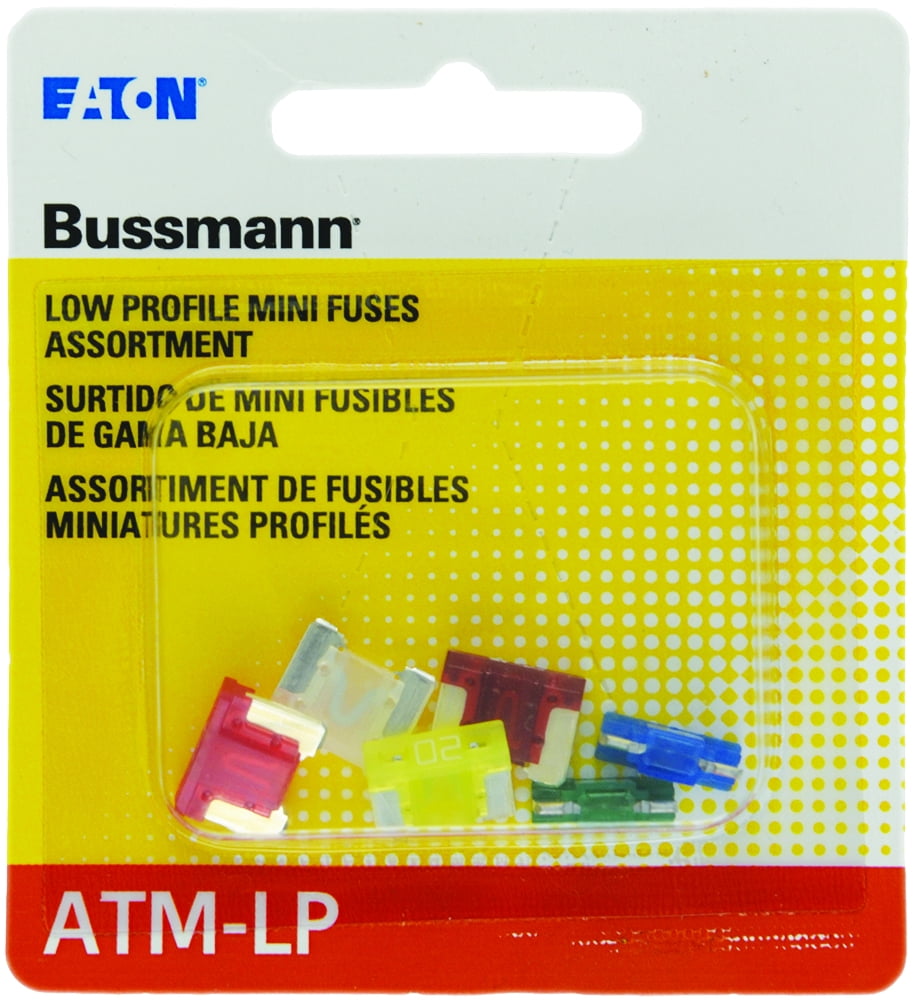 Bussmann Series 6 Piece ATM / Mini Low Profile Fuse Assortment Kit