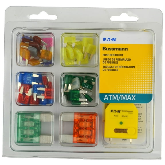 Bussmann Series 64 Piece ATM and MAX Preparedness Fuse Assortment Kit, NO-64-WM