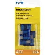 Bussmann Series BP/ATC-15-RP ATC / ATO 15 Amp Automotive Fuse Pack, 5 Pack