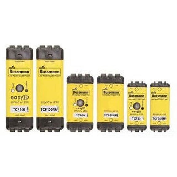 Bussmann TCF70RN Dual Element Class CF Rejection Current-Limiting Finger-Safe Time Delay Fuse 70 Amp 600 Volt AC 300 Volt DC Low-Peak CUBEFuse